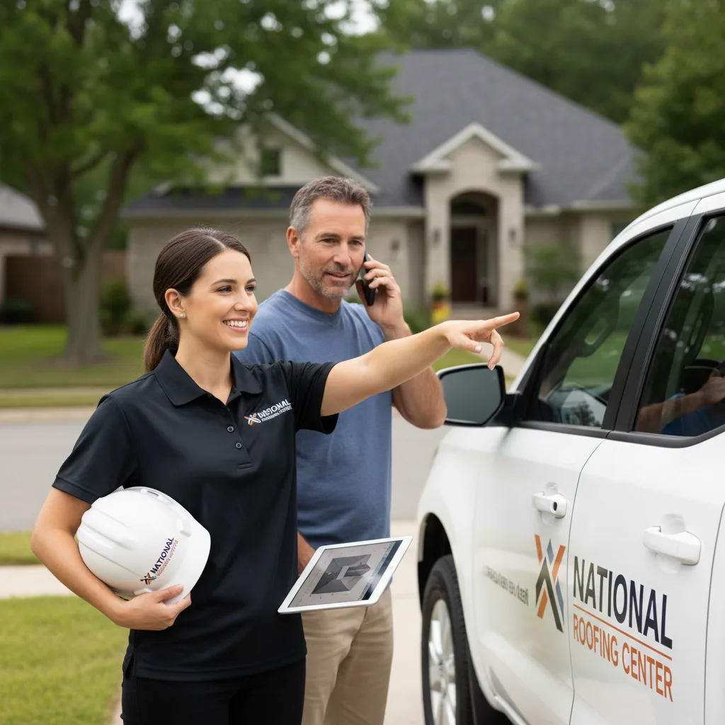 National Roofing Center customer support in Bourbon